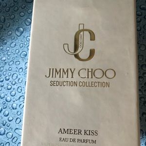 JIMMY CHOO AMBER KISS PARFUM AND LIPSTICK